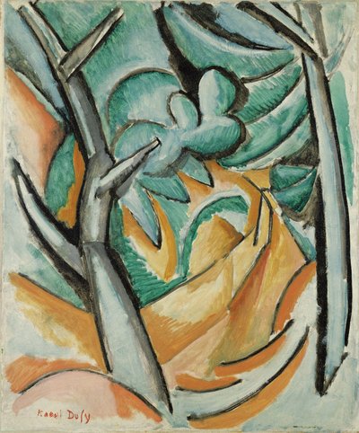 De grønne træer af Raoul Dufy