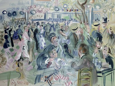Moulin de la Galette af Raoul Dufy
