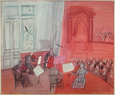 Den orange koncert af Raoul Dufy