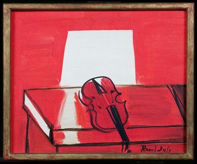 Den røde violin af Raoul Dufy