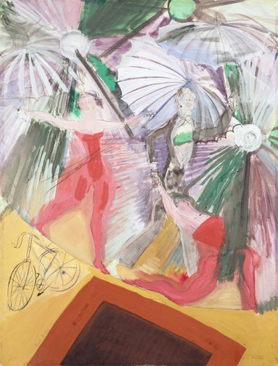 Linedanserne er en gruppe af Raoul Dufy