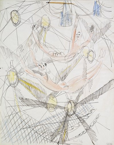 Trapezen; Les Trapezistes af Raoul Dufy