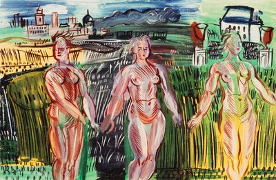 Vandene i Seinen af Raoul Dufy
