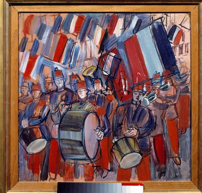 Bandet, 14. juli, militærparade af Raoul Dufy