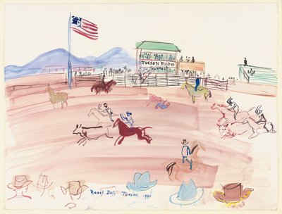 Tucson Rodeo af Raoul Dufy