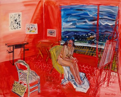 Vence Workshop (olie på lærred) af Raoul Dufy