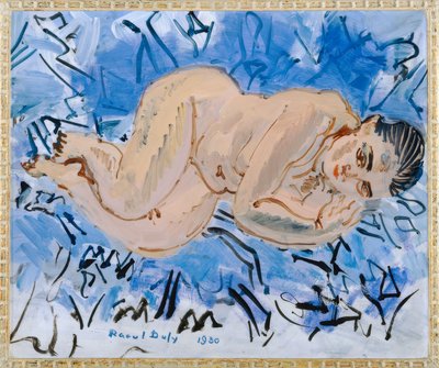 Nøgen kvinde af Raoul Dufy