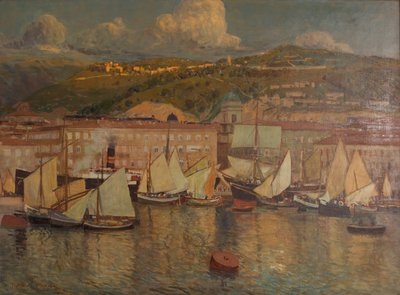 Sommeraften (Port of Fiume) af Raoul Frank