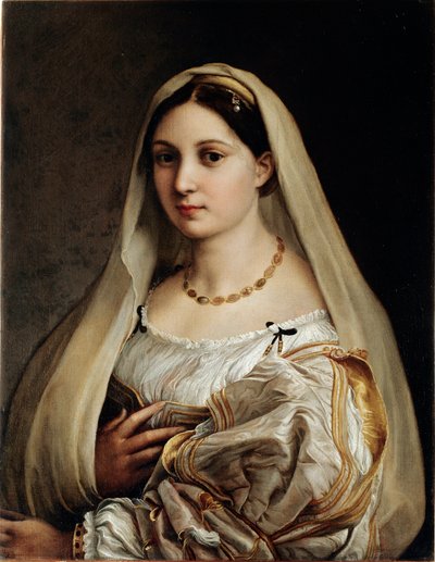 Portræt af Lady kaldet Voilee-maleriet af Raphael