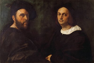 Dobbelt portræt, ca. 1516. af Raphael