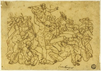 Joshua stopper solen og månen af Raphael