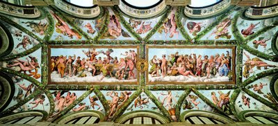 Loggia af Amor og Psyke, Villa Farnesina, 1517-1518. af Raphael