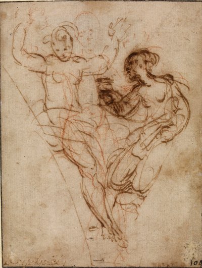Psyche præsenterer for Venus Vasen af Proserpine, begyndelsen af det 16. århundrede af Raphael