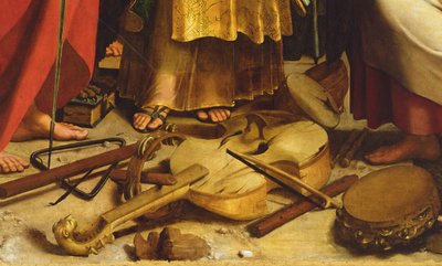 Sankt Cecilia omgivet af Sankt Paulus, Sankt Johannes Evangelisten, Sankt Augustin og Maria Magdalene af Raphael