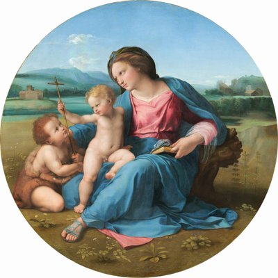 Alba Madonna, ca. 1510. af Raphael