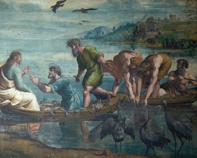 Det mirakuløse udkast til fisk af Raphael