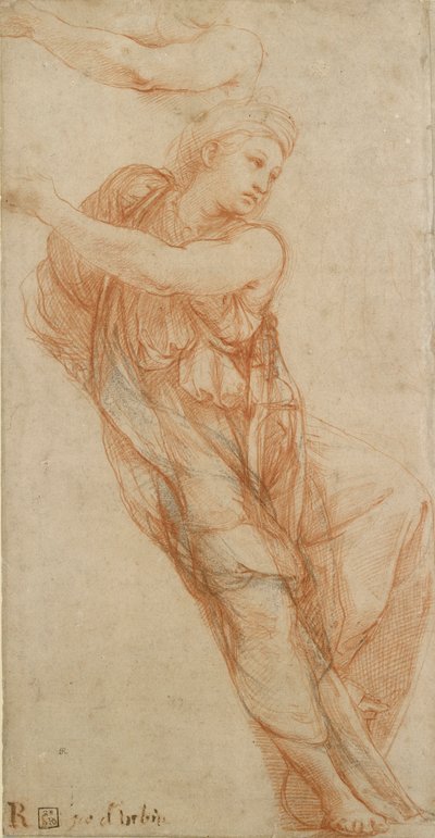 Den frygiske sibylle, begyndelsen af det 16. århundrede af Raphael