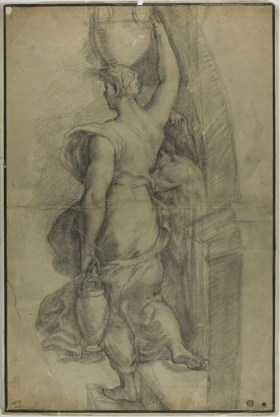 Kvinde, der bærer vandkrukke af Raphael