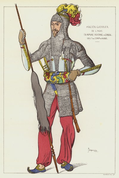 Gamle Asien kriger af Raphael Jacquemin