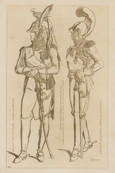 Kostumer ved porten til kroningen af Napoleon I af Raphael Jacquemin