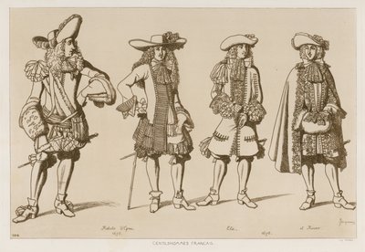 Franske herrer i det syttende århundrede af Raphael Jacquemin