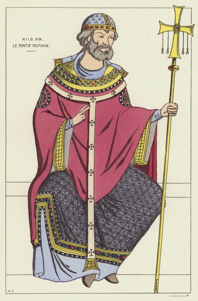 Den romerske pave af Raphael Jacquemin