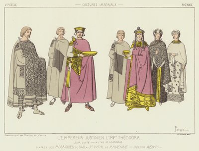 Kejser Justinian af Raphael Jacquemin