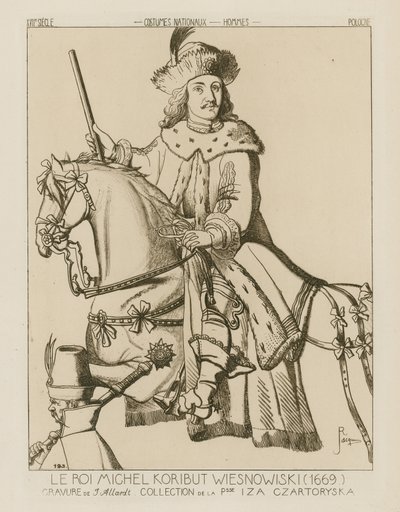 Michael Wisniowiecki, konge af Polen (1669) af Raphael Jacquemin