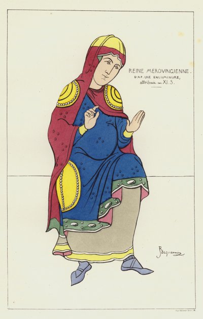 Reine merovingienne af Raphael Jacquemin