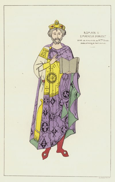 Roman II, østens kejser af Raphael Jacquemin