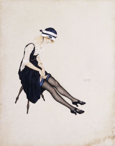 Strømpebåndet, af Raphael Kirchner