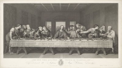 Den sidste nadver af Raphael Morghen