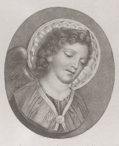 Ærkeenglen Gabriel, 1800 af Raphael Morghen