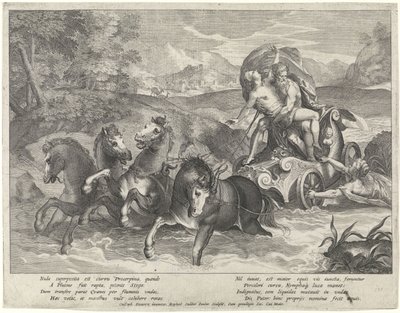 Røveri af Proserpina af Raphaël Sadeler (II)