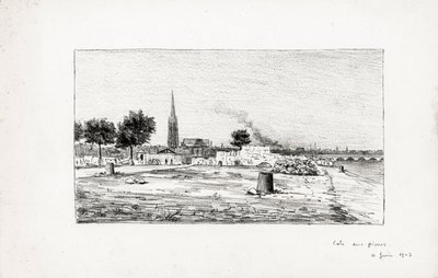 Bordeaux, cale aux pierres, 11. juni af Raymond Bonnefon