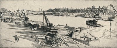 Port Henri IV, 1915 af Raymond Ray Jones