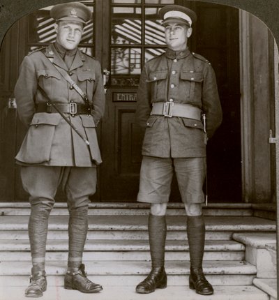 Kaptajn MacDougall, DSO, og Cadet Mullin, to canadiske VC