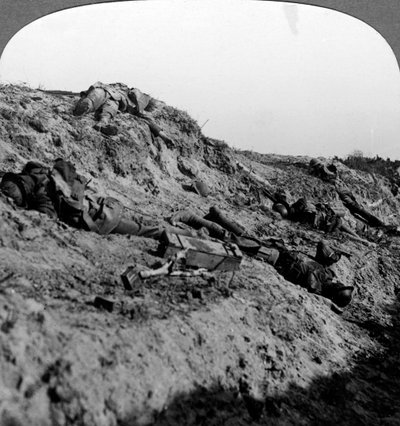 Døde soldater, Vimy Ridge, Frankrig, Første Verdenskrig, 1914-1918 af Realistic Travels Publishers
