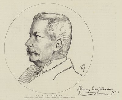 Hr. H. M. Stanley af Reginald Barratt