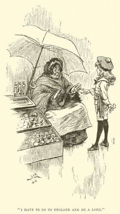 Illustration til Lille Lord Fauntleroy af Reginald Bathurst Birch