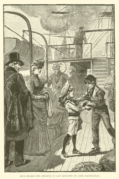 Illustration til Little Lord Fauntleroy af Reginald Bathurst Birch