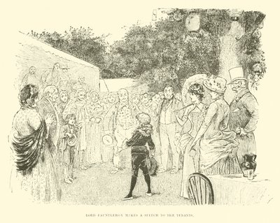 Illustration til Lille Lord Fauntleroy af Reginald Bathurst Birch