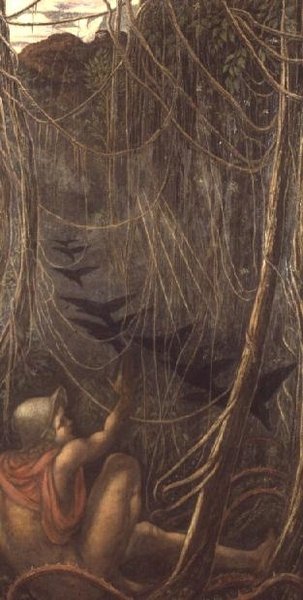 Elias og ravnene af Reginald Hallward