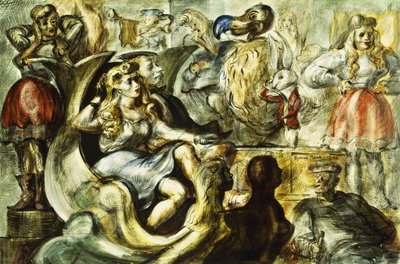 Alice i Eventyrland af Reginald Marsh