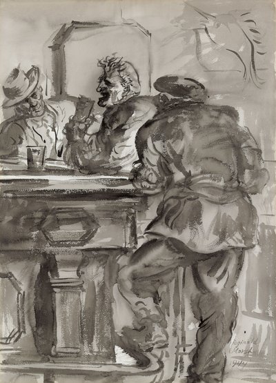 Barfilosof af Reginald Marsh