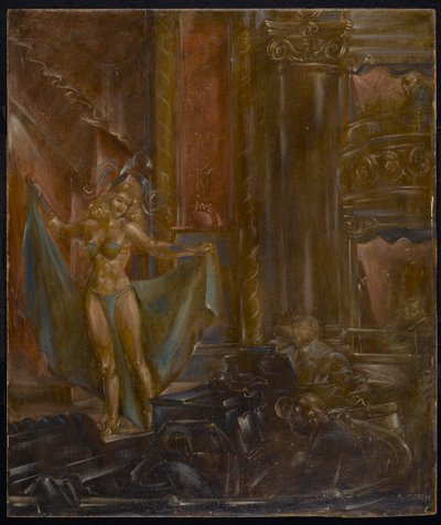 Burlesk af Reginald Marsh