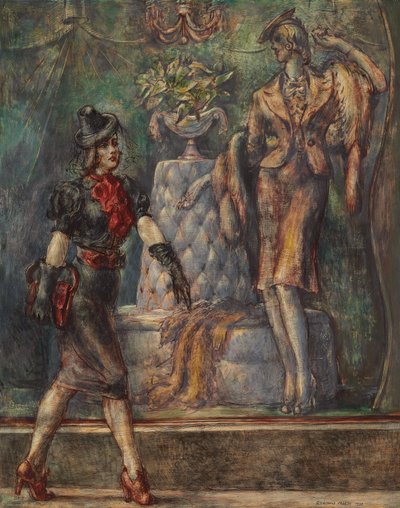 Fifth Avenue af Reginald Marsh