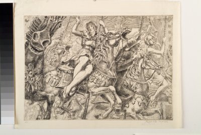 Merry-Go-Round (ætsning) af Reginald Marsh