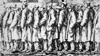 Brødgrænsen af Reginald Marsh