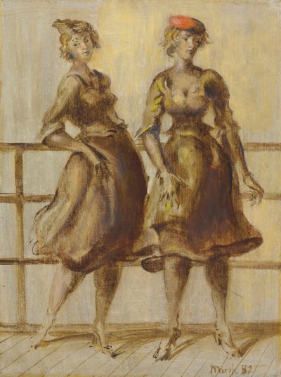 To kvinder af Reginald Marsh